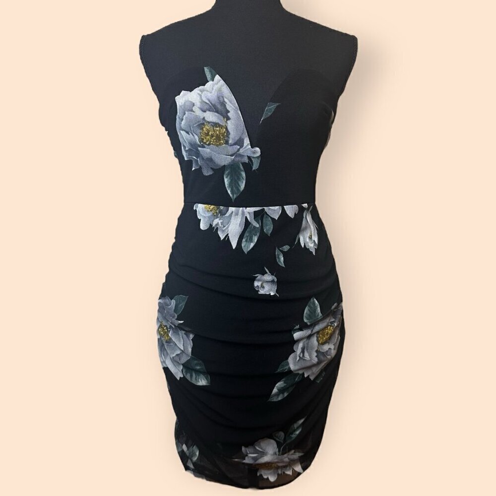 Charlotte Russe floral cocktail dress